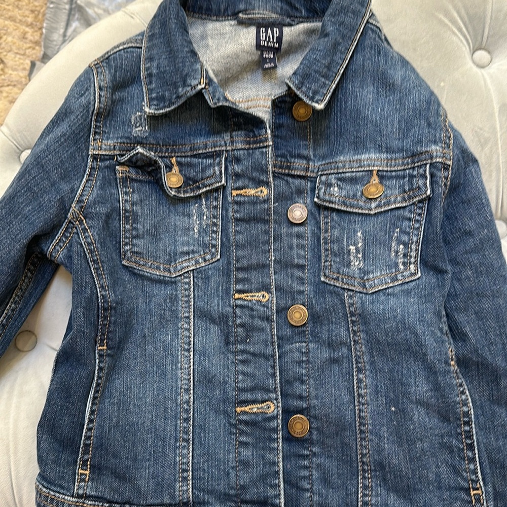 GAP kids denim jacket size L